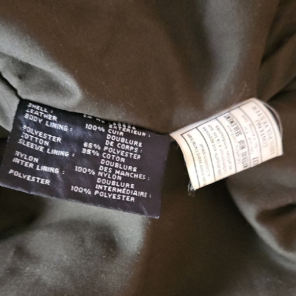 Marc New York Men's vintage Black Leather Jacket, 1980s, Lux, Sz Sm. Leather - Picture 11 of 13